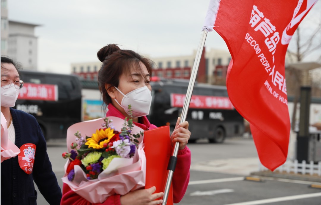 春暖花開，英雄歸來！葫蘆島市第二人民醫(yī)院支援綏中醫(yī)療隊凱旋而歸~(圖5)