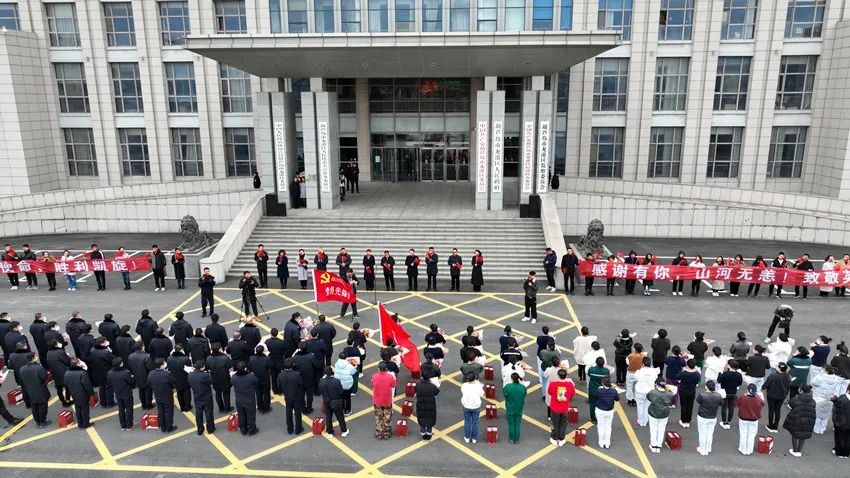 春暖花開，英雄歸來！葫蘆島市第二人民醫(yī)院支援綏中醫(yī)療隊凱旋而歸~(圖3)